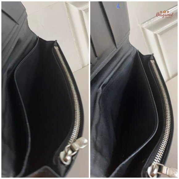 Authentic Louis Vuitton Damier Graphite Coated Canvas Leather Brazza Wallet 2018 - Picture 10 of 15